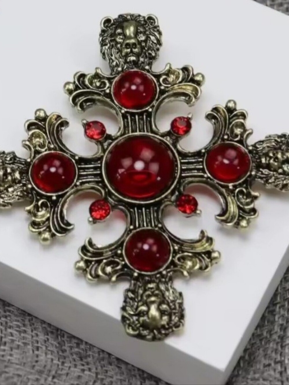 Maltese Cross Brooch, New